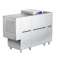 Máy rửa chén băng tải bên trái 3800 đĩa mỗi giờ ATA ATR3800ES