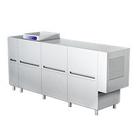 Máy rửa chén băng tải giá để vào bên phải 5400 đĩa mỗi giờ ATA ATR5400ED