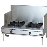 Bếp nấu soup 2 họng dùng gas Maruzen RGS-137D