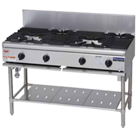 Bếp Âu 4 họng dùng gas Maruzen RGT-S126B
