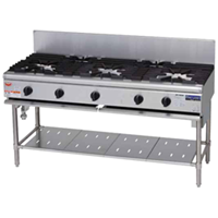 Bếp Âu 5 họng dùng gas Maruzen RGT-S156B
