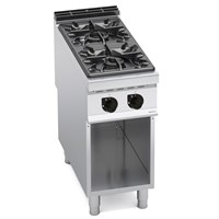 Bếp Âu 2 họng gas có tủ dưới Bertos G9F2M