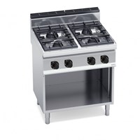 Bếp Âu 4 Họng Dùng Gas Có Tủ Dưới Bertos G7F4MP