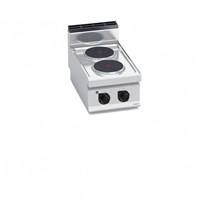 Bếp Điện 2 Vùng Nấu Tròn Bertos E7P2B