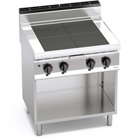 Bếp Điện Mặt Phẳng 4 Vùng Nấu Có Tủ Dưới Bertos E7TPQ4M
