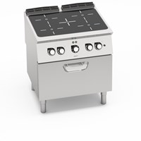 Bếp Hồng Ngoại 4 Vùng Nấu Có Lò Nướng Điện Bertos SE7P4/VTR+FE2