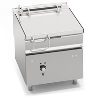 Chảo Nghiêng Tay Quay Dùng Điện Có Động Cơ Nghiêng Bertos SE9BR8/I+RM+CDP (80 Lít)