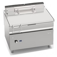 Chảo Nghiêng Tay Quay Dùng Gas Có Động Cơ Bertos SG9BR12/I+RM+CDP (120 Lít)