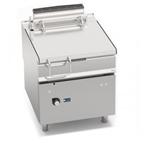 Chảo Nghiêng Tay Quay Dùng Gas Có Động Cơ Bertos SG9BR8/I+RM+CDP (80 Lít)