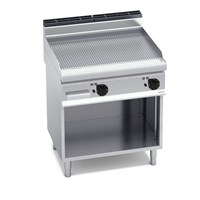 Bếp Chiên Phẳng Rãnh Dùng Điện Có Tủ Dưới Bertos E7FR8MP-2