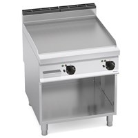 Bếp Chiên Phẳng Trơn Dùng Điện Có Tủ Dưới Bertos E9FL8M-2