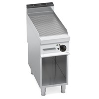 Bếp Chiên Phẳng Rãnh Dùng Điện Có Tủ Dưới Bertos E9FR4M
