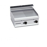 Bếp Chiên Nửa Phẳng Nửa Rãnh Dùng Gas Bertos G7FM8B-2