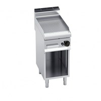 Bếp Chiên Phẳng Rãnh Dùng Gas Có Tủ Dưới Bertos G7FR4M