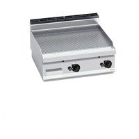 Bếp Chiên Phẳng Rãnh Dùng Gas Bertos G7FR8B-2