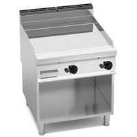 Bếp Chiên Phẳng Mịn Dùng Gas Có Tủ Dưới Bertos G9FL8M-2/CPD