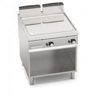 Bếp Chiên Phẳng Rãnh Dùng Gas Có Tủ Dưới Bertos SG9FR8M-2/CPD