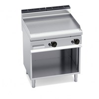 Bếp Chiên Phẳng Mịn Dùng Gas Có Tủ Dưới Bertos G7FL8M-2