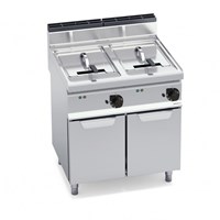 Bếp Chiên Nhúng Dùng Điện Có Tủ Bertos E7F18-8M / E7F18-8MS