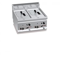 Bếp Chiên Nhúng Dùng Gas Bertos GL8+8B