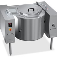 Chảo Đun Sôi Nghiêng 150L Có Chức Năng Làm Nóng Bằng Hơi Nước Gián Tiếp Bertos 9P15IRV