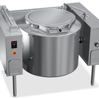 Chảo Đun Sôi Nghiêng 200L Có Chức Năng Làm Nóng Bằng Hơi Nước Gián Tiếp Bertos 9P20IRV