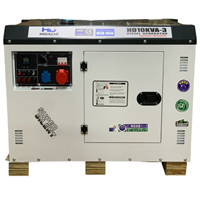 Máy Phát Điện Chạy Dầu 10Kva Hidachi HD10KVA-3