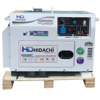 Máy Phát Điện Chạy Dầu 6Kw Hidachi HD8500EC