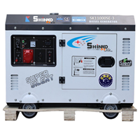 Máy Phát Điện Chạy Dầu 10Kva Shinko SK11000SE-3