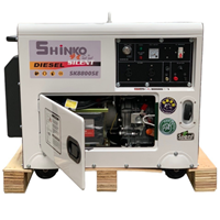 Máy Phát Điện Chạy Dầu 6KW Shinko SK8800SE