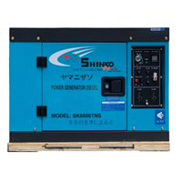Máy Phát Điện Chạy Dầu 7KW Shinko SK8800TNS New 2025