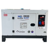Máy Phát Điện 20Kva Chạy Dầu Hidachi GS20KVA