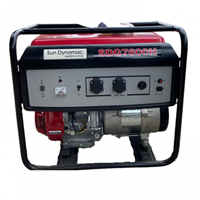 Máy Phát Điện Chạy Xăng 6Kw Honda Sun Dynamac SDG7600H