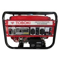 Máy Phát Điện Chạy Xăng 3Kw Toboki TK-4000E (Có Đề)