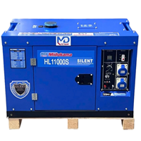 Máy Phát Điện Chạy Dầu 11Kva Midukama HL11000S