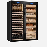 Tủ Bảo Quản Rượu Vang Và Cigar 2 In 1 Golden Fire GF 128