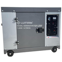 Máy Phát Điện Chạy Dầu 7Kw Lutian 7GF-LDEF