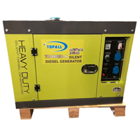 Máy Phát Điện Chạy Dầu 5Kw Topall TOP6800SE-N