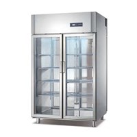 Tủ Trưng Bày Đứng Có Cửa Kính Hai Mặt Coolmes AS1.0G4-ST