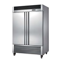 Tủ Đông Đứng 2 Cánh Inox Coolmes AUF2