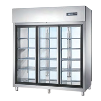 Tủ Trưng Bày Đứng Có Cửa Kính Hai Mặt Coolmes S1.6G6-STP