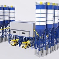 Trạm trộn bê tông 300m3/h