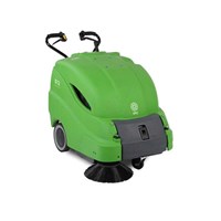 Xe quét đường hút bụi đường đẩy tay mini IPC 512 ET