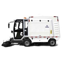 Xe quét rác công nghiệp ngồi lái Kumisai KMS-2000-M (Pin Lithium)