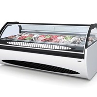 Tủ trưng bày kem gelato Troy Sport