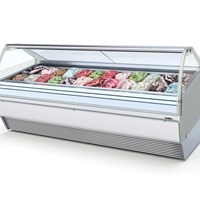 Tủ trưng bày kem gelato MX