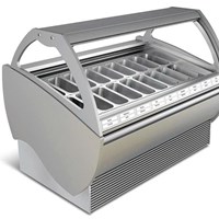 Tủ trưng bày kem gelato Troy