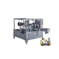 Máy đóng gói quay cho nguyên liệu dạng hạt