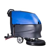 Máy chà sàn đẩy tay dùng pin Kusami KSM-5B