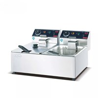 Bếp chiên nhúng điện 2 ngăn Kolner DF-6L-2